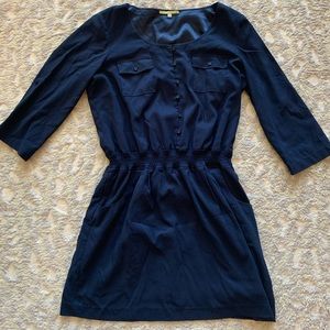 Gianni Bini Navy Utility Dress